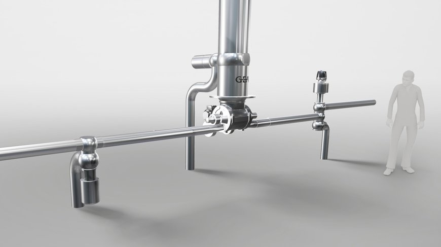 Neues GEA Feinpulver-Rückführ-System minimiert Stillstandzeit mit vollautomatischer CIP